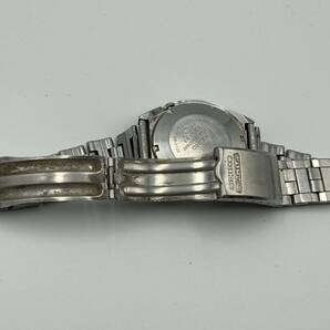 1円〜 動作品 SEIKO 5ACTUS／セイコー 5アクタス カットガラス 6106-7700 自動巻 メンズ腕時計 の画像10