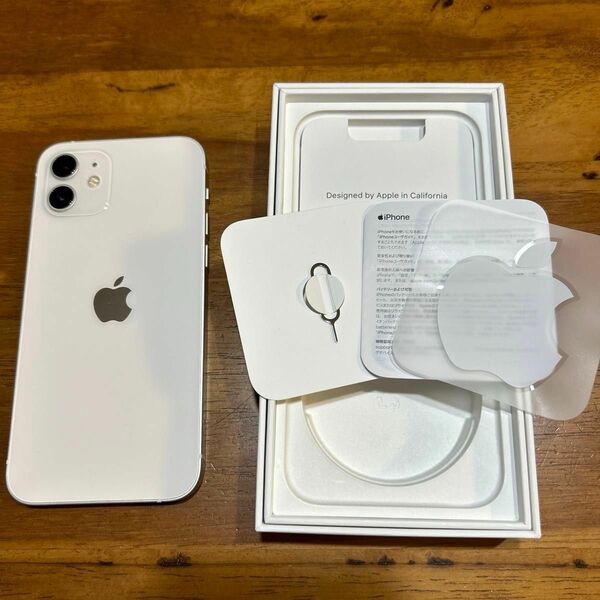 iPhone12 White 128GB バッテリー容量86％