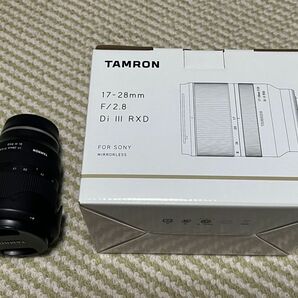 TAMRONタムロン 17-28mm f/2.8 Di III RXD ソニーEマウント フルサイズミラーレス対応レンズ