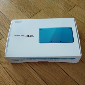 NINTENDO 3DS 本体 ライトブルー.動作確認済 ニンテンドー3DS 任天堂 SDカード付 説明書 初期化済 セット内容全部有.リチウムイオン電池無