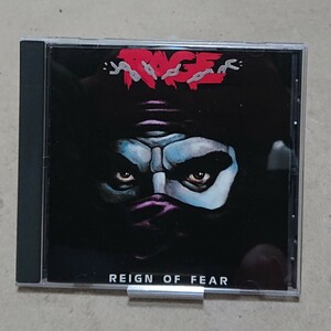 【CD】RAGE / Reign of Fear