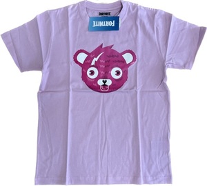 フォートナイト FORTNITE ピンクのクマちゃん　半袖Tシャツ　ピンク　Lサイズ　C593FWT