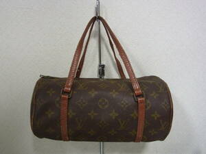 1円～/LOUIS VUITTON ルイ ヴィトン/パピヨン/モノグラム/M51366/ハンドバッグ/ECLAIR社ファスナ