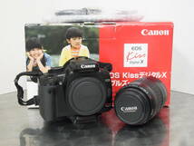キヤノン Canon EOS Kiss Digital X デジタル一眼レフカメラ EF55-200mm f/4.5-5.6 Ⅱ USM セット_画像1
