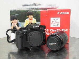 キヤノン Canon EOS Kiss Digital X デジタル一眼レフカメラ EF55-200mm f/4.5-5.6 Ⅱ USM セット