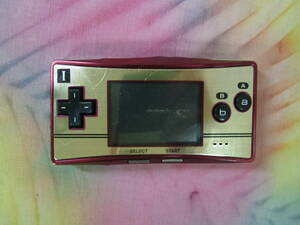 1 jpy ~ GAME BOY micro/ Game Boy Micro body Famicom color non operation goods nintendo 