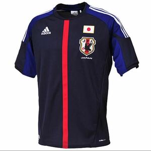 GWセール【美品】 アディダス 日本代表レプリカユニフォーム 2012-13 adidas サッカー日本代表 ブルー