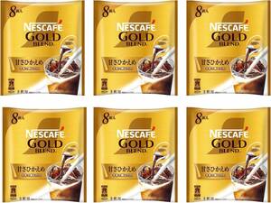  Gold Blend kok deepen Poe shon......8 piece 8 piece (x 6)nes Cafe Gold Blend kok deepen ......