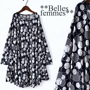 *Belles** postage 185 jpy * new goods M~L correspondence ** spring tunic *... feeling. A line Silhouette * enough length . height flair tunic 2423272 navy * Mrs. 