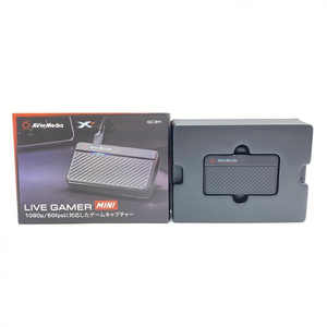 【中古】【開封】AVerMedia ビデオキャプチャー GC311 LIVE GAMER MINI[240095247477]