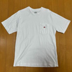 ダントン DANTON ポケットTシャツ ポケT 38 M 白