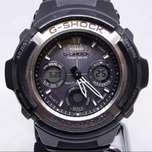 CASIO カシオ AWG-100C Gショック タフ ソーラー 腕時計 【330117】