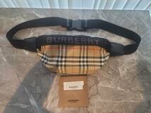 中古 バーバリー（BURBERRY）ノバチェック 2way ウエストポーチ ボディバッグ ショルダーバッグ 肩掛け メンズ レディース_画像2