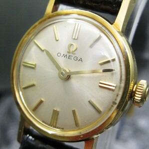 K18 金無垢 刻印あり オメガ OMEGA 手巻き 腕時計の画像1