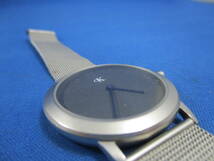 電池交換済/稼働品 CalvinKlein カルバンクライン K3111 K3112 メンズ クォーツ 腕時計 スイス製 「＃2050」_画像3