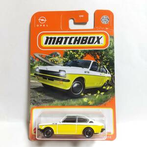 マッチボックス MATCHBOX/1975 オペル カデット C GT/E いすゞ ジェミニ