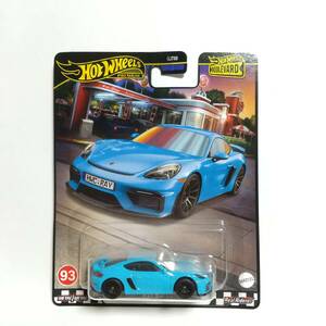 ホットウィール Hot Wheels/ポルシェ 718 ケイマン GT4 PORSCHE CAYMAN/ブールバード BOULEVARD