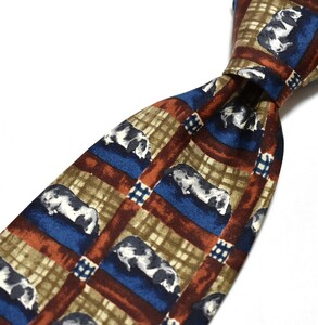 E391* Dunhill necktie pattern pattern *