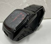 DIESEL ディーゼル DZ-1557 メンズ 男性 腕時計 角型 ブラック クオーツ 保管品 注目 ９９円スタート_画像2
