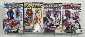 必殺！超変形ライダー3 ゼクターカブト デンオウモモタロス ヒビキオンデキコ FA仮面ライダーディケイド 4箱セット 注目 99円スタート