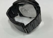 DIESEL ディーゼル DZ-1557 メンズ 男性 腕時計 角型 ブラック クオーツ 保管品 注目 ９９円スタート_画像6