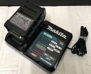 中古稼働品　マキタ makita モデル　DC40RA　急速充電器　/　Li-ion バッテリBL4040　セット！