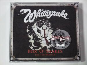 美品 BOX O SNAKES THE TEST MASTER / WHITESNAKE (2CD+1DVD)