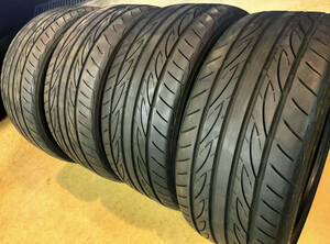 【美品】ADVAN FLEVA 245/40R18　１８インチ国産４本セット V701 RE004 DZ102 NS2 V105 NEOVA WRX ランエボ GRヤリス GR86 BRZ等