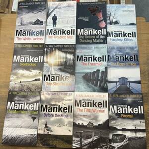 s0515-2.洋書/ディスプレイ/Henning Mankell/小説/文学/インテリア/小物/装飾/