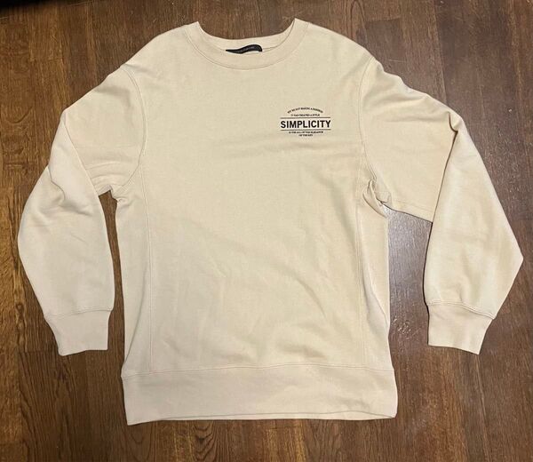 WENCE EXCHANGE × SIMPLICITY ロンT Mサイズ スウェット トレーナー 長袖