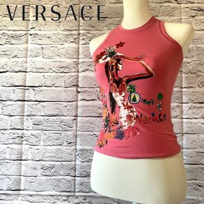 【VERSACE JEANS COUTURE 】ヴェルサーチ タンクトップ