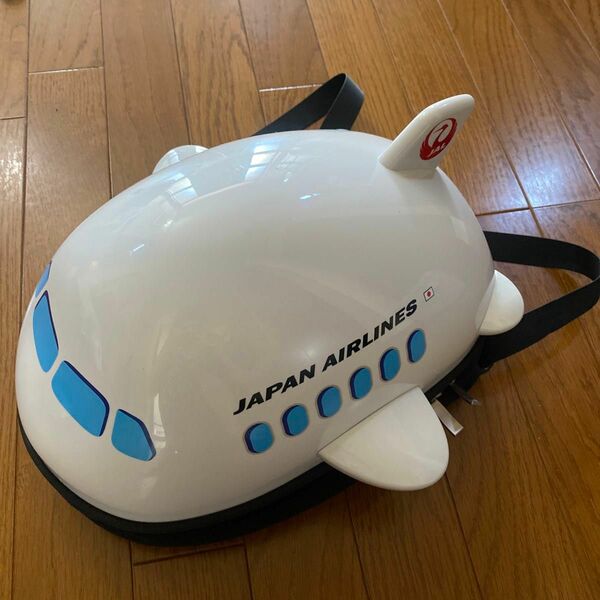 未使用品！日本航空 JAL 飛行機型のキッズ バックパック 数量限定 箱入