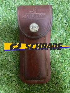 SCHRADE ナイフ用レザーシース