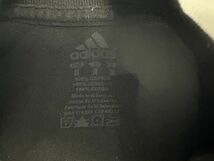 ☆US古着 adidas アディダス チーム Tシャツ NBA バスケットボール 両面プリント カレッジロゴ ブラック黒【M】コットン　　　　　◆4513◆_画像5