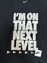 ☆US古着 NIKE ナイキ Tシャツ プリント ブラック黒【L】コットン　　　　　　　◆4518◆_画像6