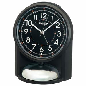 セイコークロック(Seiko Clock) 目覚まし時計 置き時計 アナログ 大音量 黒 PYXIS ピクシス RAIDEN ライデン 149×