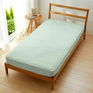si- field made in Japan cotton 100% box sheet bed sheet Qk Ray green SB-504-N