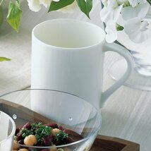 NARUMI(ナルミ) マグカップ ホワイトコレクション 370cc 白 シンプルで使いやすい 敬老の日 プレゼント 電子レンジ温め 食洗機対応_画像3