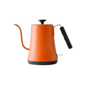 arejia electric kettle 1.0L coffee drip stainless steel Cafe kettle small . electric Cafe kettle stylish AR-KE101OR orange 