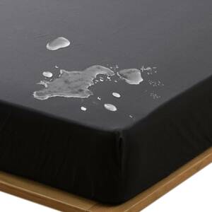  aqua (AQUA) waterproof box sheet black Queen anti-bacterial deodorization mites passing Zero waterproof sheet mattress sheet bedcover NICE GUA