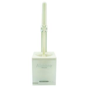 o- air ru moa toilet case brush attaching white 