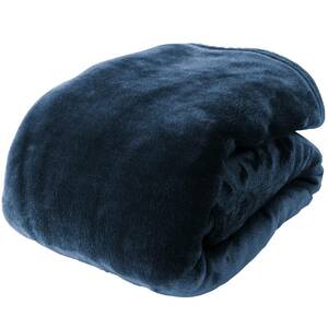  aqua (AQUA) mofua одеяло двойной зимний покрывало mofa микроволокно темный темно-синий теплый ..........