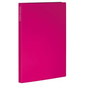 se regulation SEKISEI album pocket photo album height transparent 2L size 80 sheets . shape 2L 51~100 sheets pink KP-80G