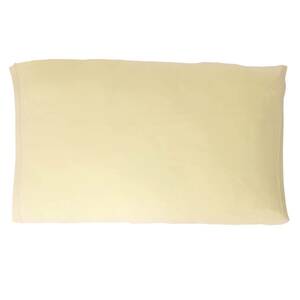メリーナイト 枕カバー のびのびタイプ アイボリー 約32×52cm 筒型 綿ニット素材 ピタッと装着 いろいろな枕にフィット 洗える オールシ