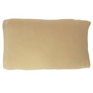 メリーナイト 枕カバー のびのびタイプ ベージュ 約32×52cm 筒型 綿ニット素材 ピタッと装着 いろいろな枕にフィット 洗える オールシー