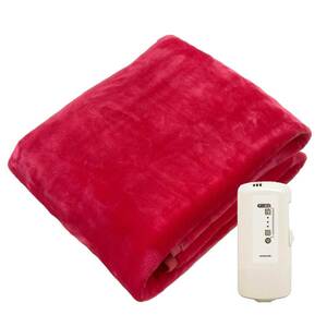  Koizumi electric . blanket circle wash possible head cold pair . wiring mites ..140×80cm red KDS-50230/3