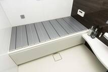東プレ 折りたたみ 風呂ふた 抗菌 Ag+ メタリックグレー 70×99cm 日本製 M10_画像5