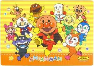  wise ванна коврик Anpanman 170082 желтый примерно 60×85× толщина 1.2cm