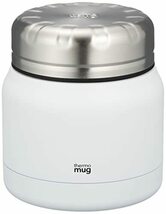 thermo mug(サーモマグ) TANK 保温ランチジャー ホワイト TNK18-30_画像1