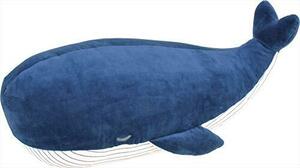 りぶはあと 抱き枕 プレミアムねむねむアニマルズ クジラのカナロア Lサイズ(全長約61cm) ふわふわ もちもち ぬいぐるみ だきまくら プレ